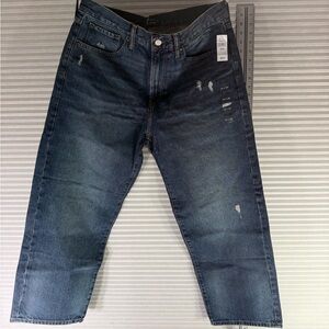Gap jeans Men’s Relaxed Fit Distressed Jeans 34x28 Medium Wash NWT